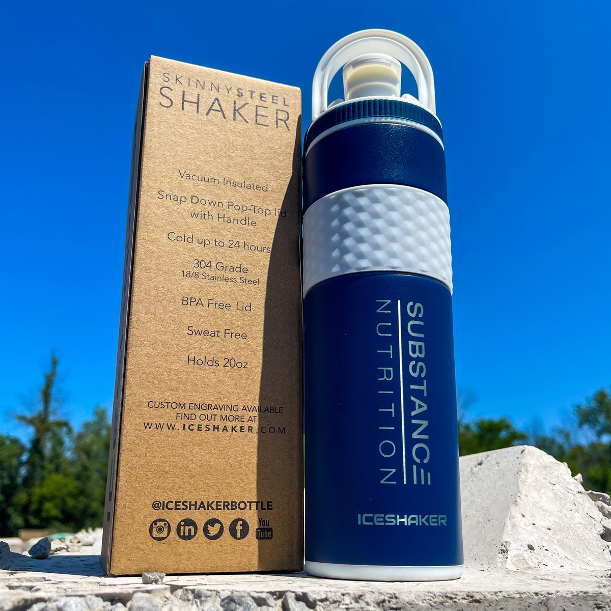Substance Nutrition Stainless Steel IceShaker